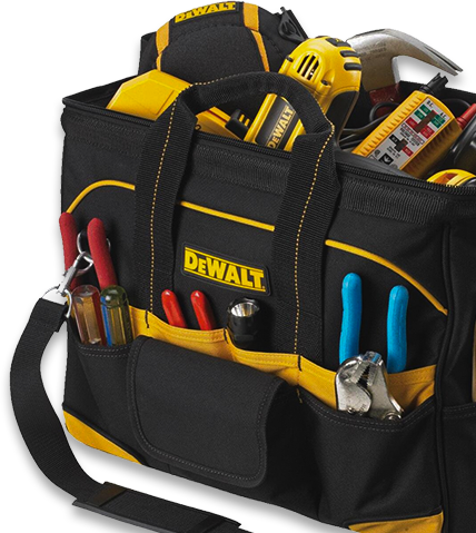 33-pocket 16 inch big tool bag